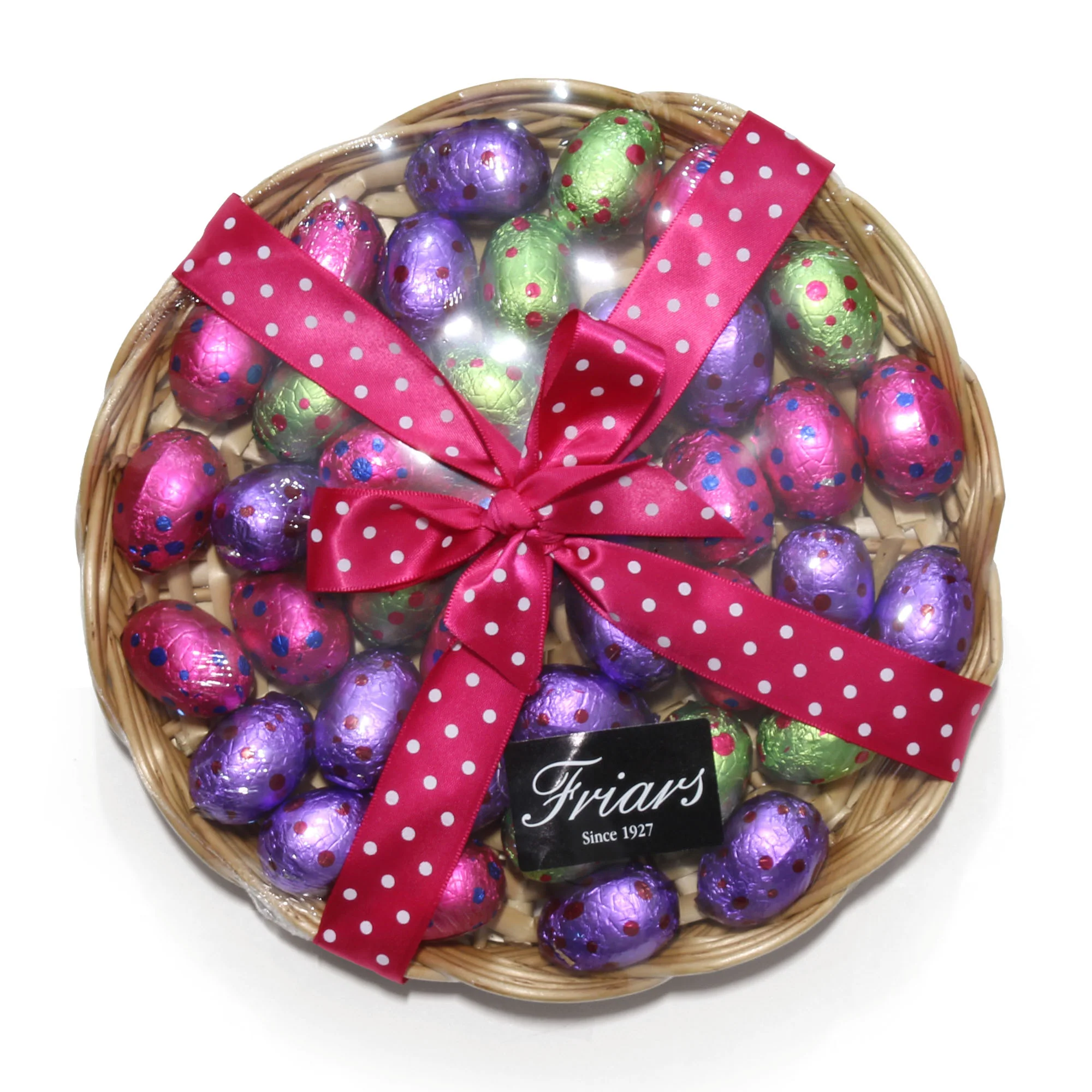 EASTER CHOCOLATE EGG GIFT BASKET
